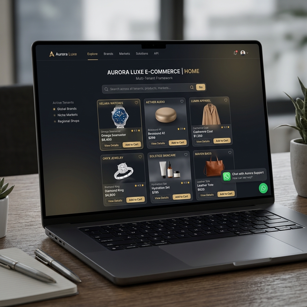 Business in a box mockup demo